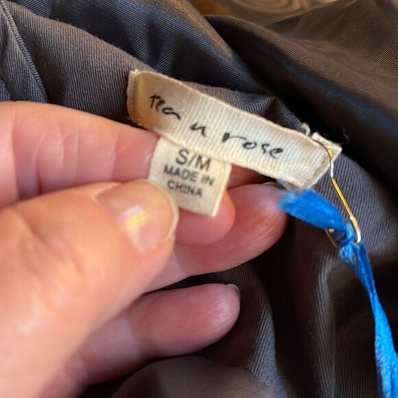 NWT Tea n Rose size S/M embroidered boho style coat. - Picture 5 of 7